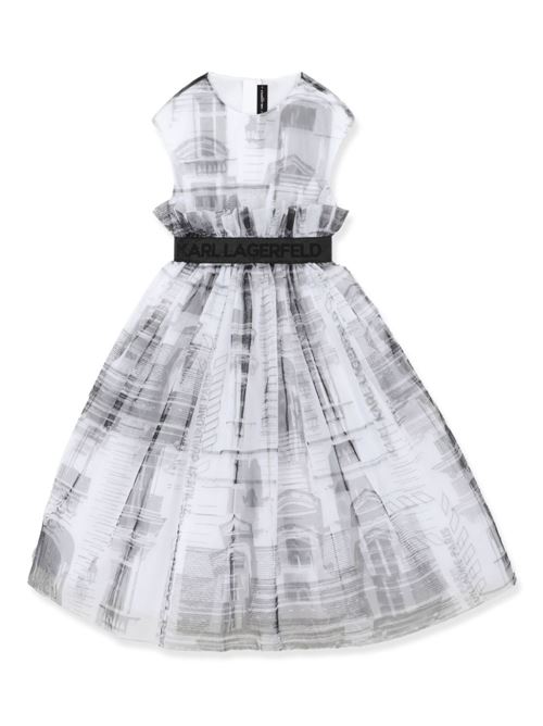 Abito bambina in tulle Karl Lagerfeld Kids | Z30467N50